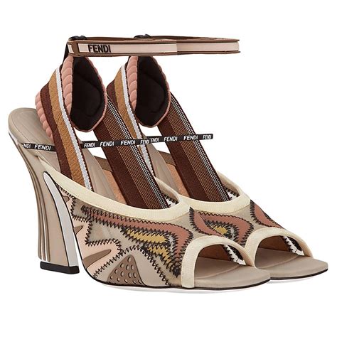 fendi sandals wom|fendi high heels sandals.